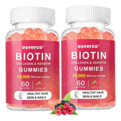 Biotina Gummiesmcg Colágeno Ceratina Gummies Suplementos De