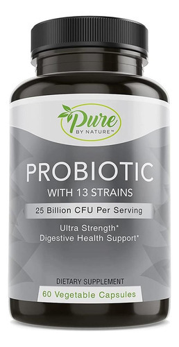 Probióticos Estáveis ??de Prateleira Pure By Nature Para Hom