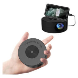 Xr Projetor Portátil Mini Led 1080p Hd 1500 Lumens Usb