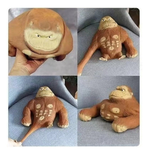 Gorilla Gentle Stress Relief Toy, Grande - Imagem 6