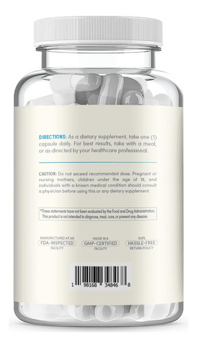Clear Formulas Coqmg 200 Cápsulas Com Absorção De Bioperina - Imagem 3