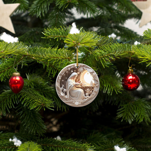Y Decoração De Natal, Acrílico, Plano, Pingente Pequeno, - Imagem 4