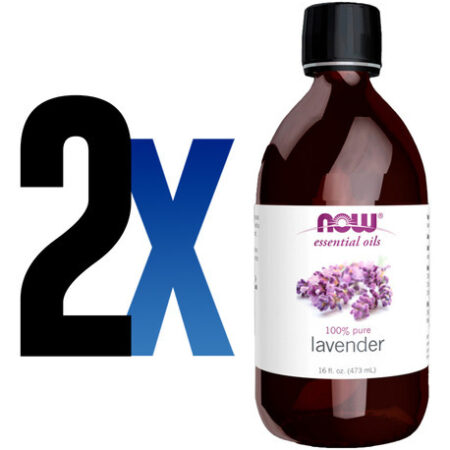 Óleo De Lavanda Now Foods Lavender 473ml Puro Importado 2un - Imagem 2