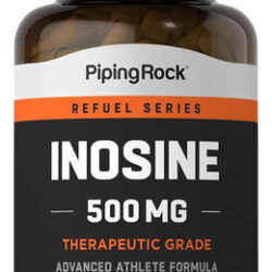 Piping Rock Inosina 500mg | 120 Cápsulas | Fórmula Atleta Av