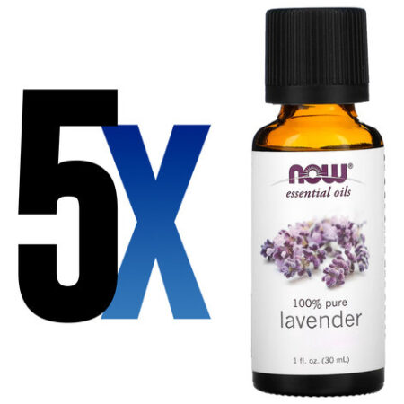 Óleo Lavanda 30ml Now Foods Essencial Puro Importado 5un - Imagem 2