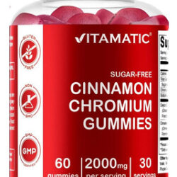 Gomas De Cromo Sem Açúcar Vitamatic Com Canela Do Ceilão - 2