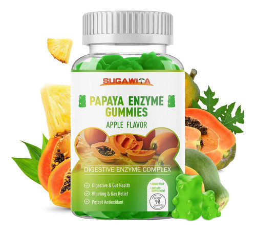Enzimas Digestivas De Mamão Sugawita, Gomas, Enzimas Mastigá