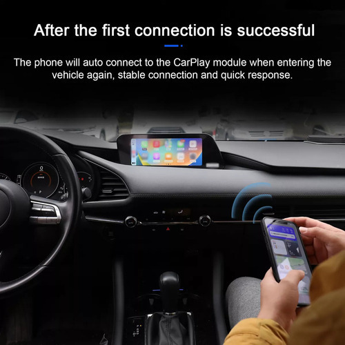 Para A-a Adaptador De Carro Sem Fio Car Play Dongle / - Imagem 5