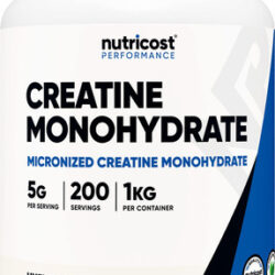 Creatina Monohidratada Em Pó Nutricost 1kg