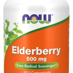 Now Foods Supplements, Sabugueiro (sambucus Nigra) 500 Mg, C