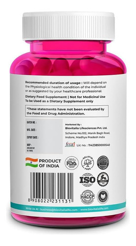 Biovitalia Vitamina B12 Cápsulas De Metilamina Suplemento De - Imagem 3