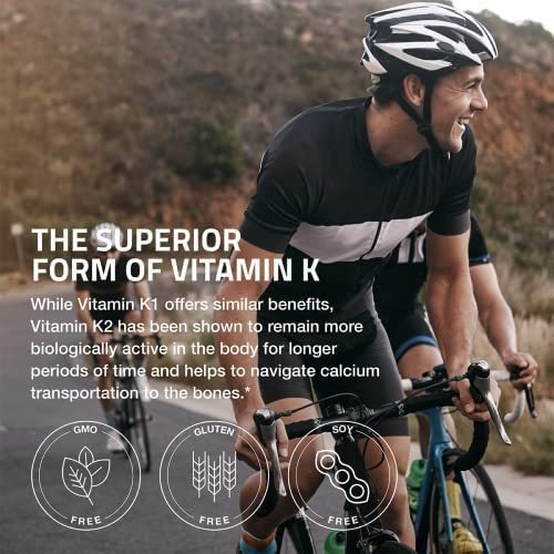 Vitamina K2 Bronson 100mcg 120 Cápsulas - Imagem 4