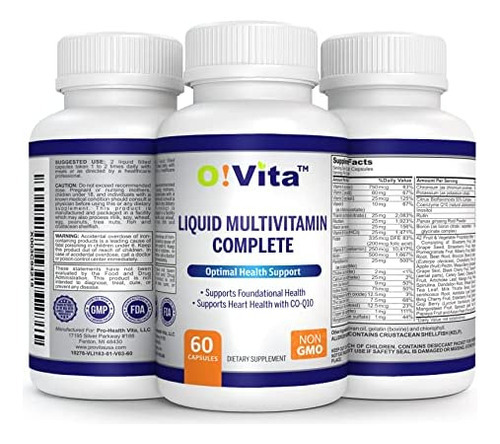 Multivitamínico Líquido O!vita Completo, Com Espectro Comple - Imagem 5