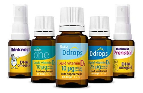 Thinkmist Kids Dha Omega-3, 80 Sprays - Suplemento Líquido - Imagem 5