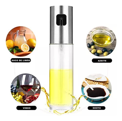Aspersor De Spray, Azeite De Oliva, Tempero, Vidro, Cozinha - Imagem 4