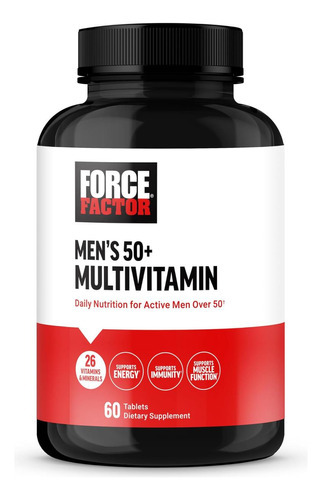 Multivitamínico Masculino Force Factor 50 Plus, Multivitamín
