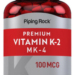 Suplemento De Vitamina K2 Mk4 De Piping Rock | 100mcg | 220