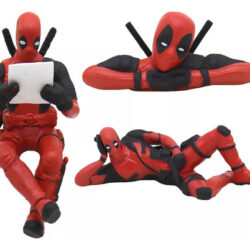 3 Peças De Bonecos De Ação Deadpool, Modelo De Anime, Presen