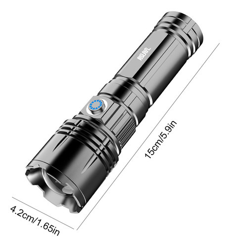Núcleo De Lâmpada N De Alto Brilho Com Zoom Telescópico Rech - Imagem 4