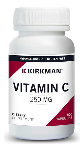 Kirkman Vitamina C 250 Mg 100 Contagens