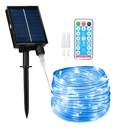 Luzes De Corda Solares Externas, 22 Metros 200led — foto 10 Luzes De Corda Solares Externas, 22 Metros 200led - Imagem 10