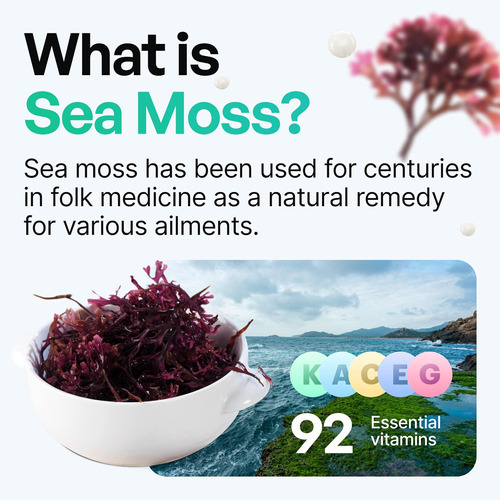 Comprimidos Orgânicos De Musgo Do Mar Irlandês - Mistura De - Imagem 4