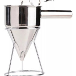Funil Inox Dosador Confeiteiro