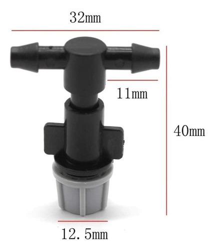 50pc Automático Pulverizador Rega Controle Gramado Aspersão - Imagem 4