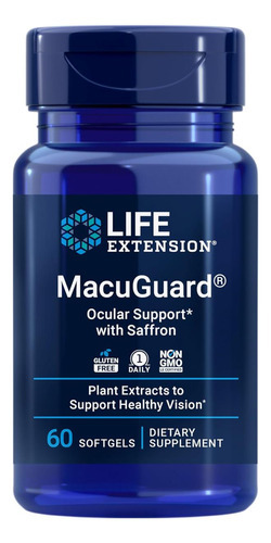 Life Extension Suporte Ocular Macuguard Com Açafrão ' Suplem