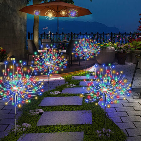 Pacote Com 8 Lâmpadas De Fogos De Artifício De Jardim À Prov — foto 3 Pacote Com 8 Lâmpadas De Fogos De Artifício De Jardim À Prov — foto 3