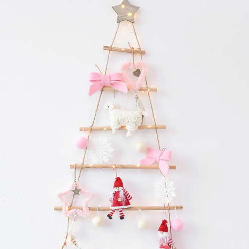 Decoração De Estrela E Corda Com Ornamentos Suspensos De Mad - Imagem 4
