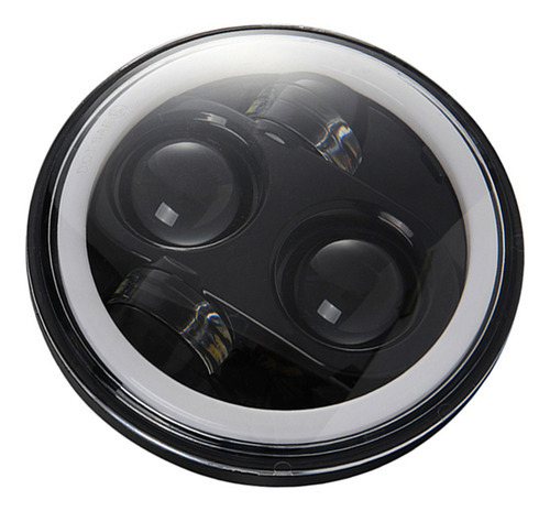 Farol De Motocicleta Farol De Feixe De Led Com Luz Redonda D - Imagem 6
