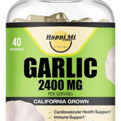 Cápsulas De Alho Mi Nutrition 2400 Mg - Feito Com Bulbos De