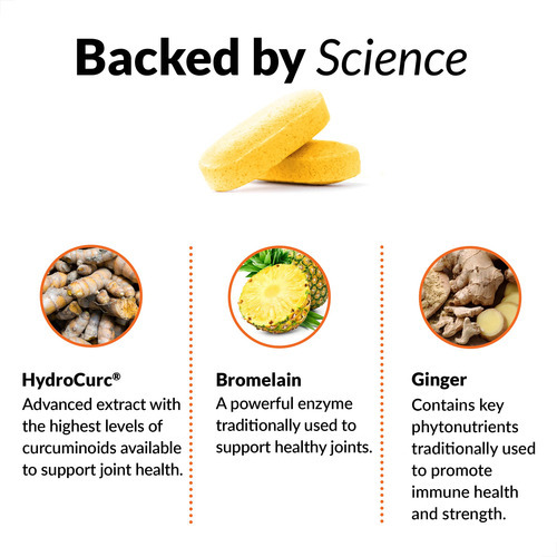 Suplemento Force Factor Better Turmeric Joint Support 120 Ta - Imagem 3