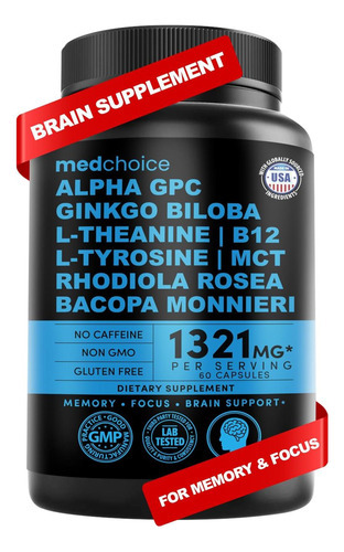 Suplementos Cerebrais Nootrópicos 11 Em 1: Suplemento De Mem