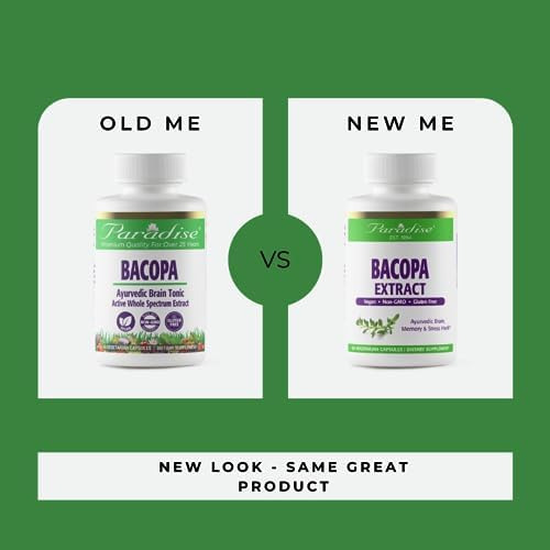 Extrato De Bacopa Paradise Herbs, Vegano, Não Ogm, Sem Glúte - Imagem 2