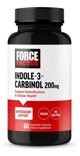 Fator De Força Indole 3 Carbinol 200mg Detox E Suplemento An