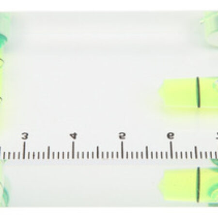 Nível De Bolha Horizontal Totalmente Transparente Bidimensio - Imagem 4