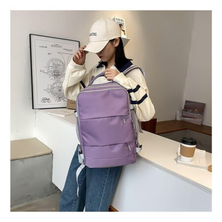 Mochila De Viagem Antifurto Multifuncional Para Laptop - Imagem 30