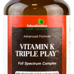 Cápsulas Futurebiotics, Triple Play De Vitamina K, Contagem