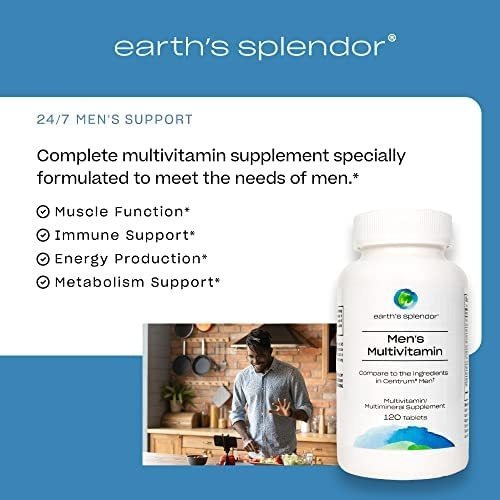Vitamina B-12/ Earths Splendor / 120 Comprimidos - Imagem 4