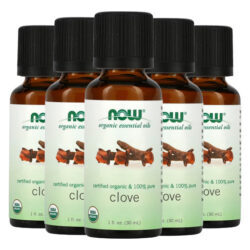 Óleo De Cravo Now Foods 30 Ml Orgânico Importado 5un