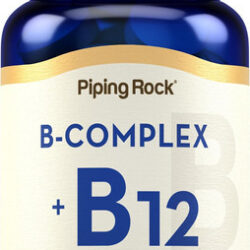 Piping Rock Complexo De Vitamina B | 180 Comprimidos | Com B