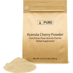 Ingredientes Puros Acerola Cereja Em Pó 8 Onças Não Ogm, Se