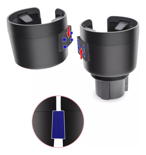 Porta-copos Para Carro Adaptador Expansor Para Porta-copos - Imagem 8