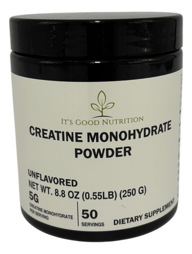 É Uma Boa Creatina De Nutrição Monohidratada, 250g Sem Sabor
