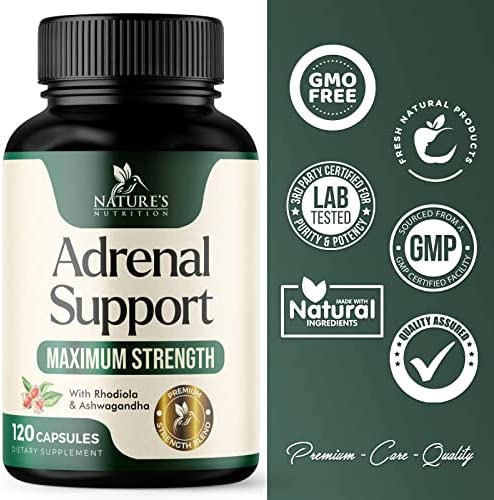 Suplemento De Suporte Adrenal - Suporta Estresse E Energia - Imagem 3