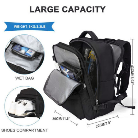 Mochila De Caminhada Impermeável Para Esportes Ao Ar Livre - Imagem 4