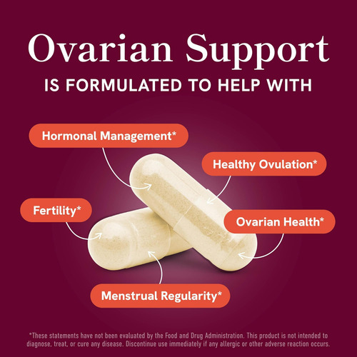 Suporte Ovariano Para Equilíbrio Hormonal Para Mulheres | Ov - Imagem 2