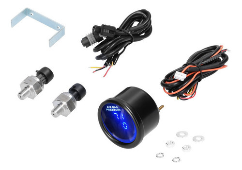 P Dual Display Air Pressure Guage Led Digital Air Suspensão